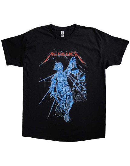 Metallica - Blue Justice (Black) (tričko) obrázok 1