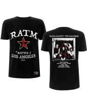 Rage Against The Machine - Battle Star (Back Print) (tričko)