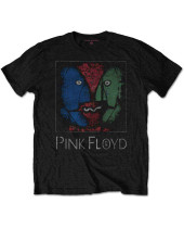 Pink Floyd - Chalk Heads (Black) (tričko)