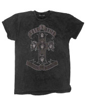 Guns N Roses - Monochrome Cross (Black) (detské tričko)