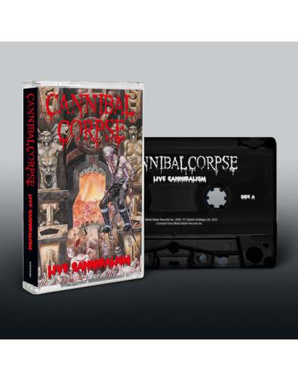 Cannibal Corpse - Live Cannibalism (MC kazeta) obrázok 1