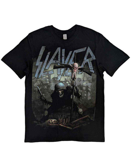 Slayer - Soldier Cross (Black) (tričko) obrázok 1