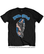 Billie Eilish - Bling Glitter Print (Black) (Embellished) (tričko)