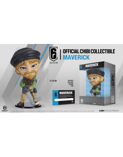 Rainbow Six Siege Chibi Figurine - Maverick obrázok 1