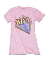 KISS - Stars (Pink) (dámske tričko)