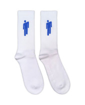Billie Eilish - Blue Blohsh (White) (EU 36-40) (ponožky)