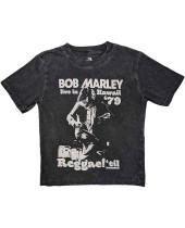 Bob Marley - Hawaii Snow Wash (Charcoal Grey) (detské tričko)