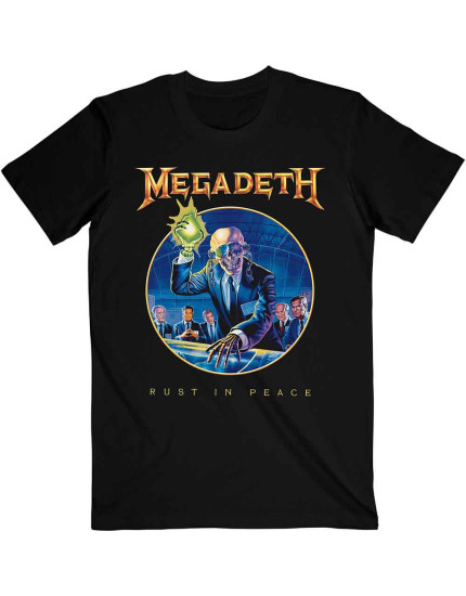Megadeth - Rust In Peace Anniversary (Black) (tričko) obrázok 1