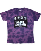 Black Sabbath - Band and Logo (Purple) (detské tričko)