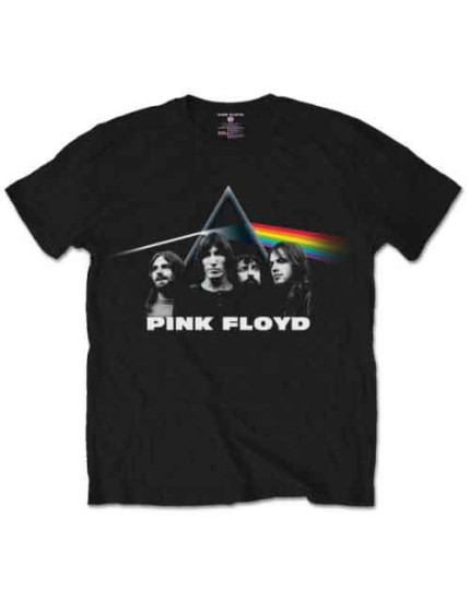 Pink Floyd - Dark Side of the Moon Band and Prism (Black) (tričko) obrázok 1