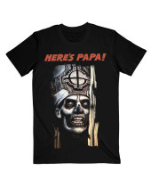 Ghost - Here is Papa (Black) (tričko)