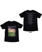 Megadeth - Youthanasia Tracklist (Back Print) (tričko)