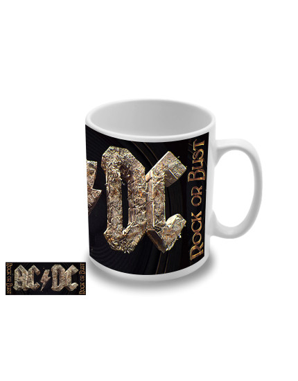 AC/DC Rock or Bust hrnček obrázok 1