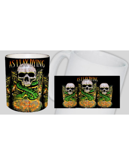 As I Lay Dying Skull hrnček obrázok 1