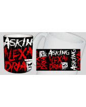 Asking Alexandria Logo hrnček
