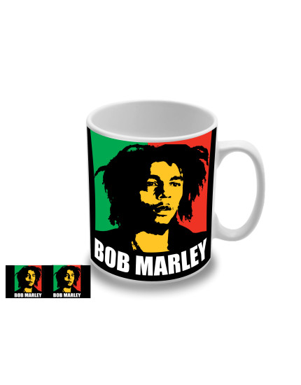 Bob Marley - Poster hrnček obrázok 1