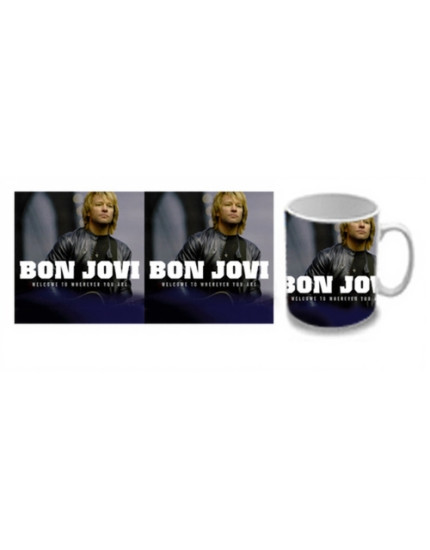 Bon Jovi - Welcome to Wherever You Are hrnček obrázok 1