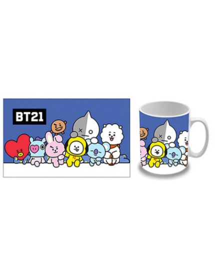 BT21 - Family hrnček obrázok 1