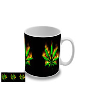 Cannabis motív 2 hrnček