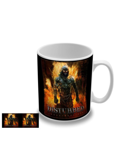Disturbed Indestructible hrnček obrázok 1