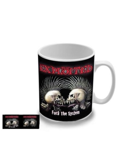 Exploited - Fuck the System hrnček obrázok 1