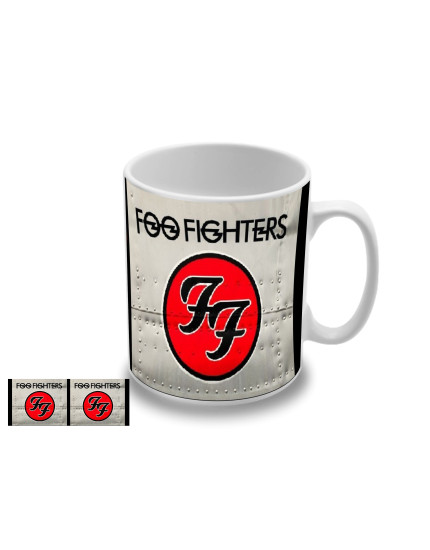 Foo Fighters - Logo on White hrnček obrázok 1