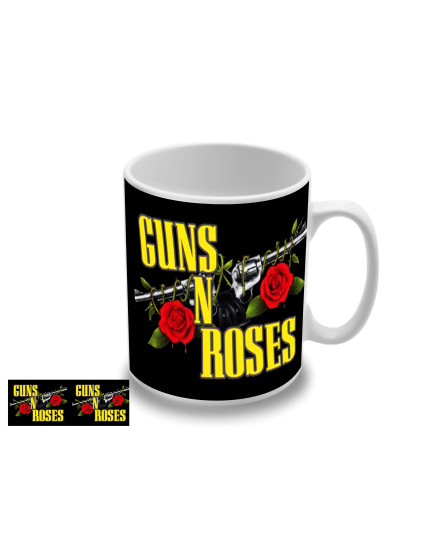 Guns N Roses - Yellow Logo hrnček obrázok 1
