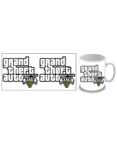 Grand Theft Auto 5 (GTA 5) - Logo White hrnček