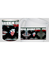 Green Day - 21st Century Mask hrnček