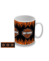 Harley Davidson - Flame Logo hrnček