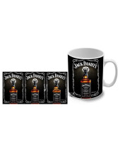Jack Daniels - Art Logo hrnček