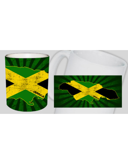 Jamaica - Map hrnček obrázok 1