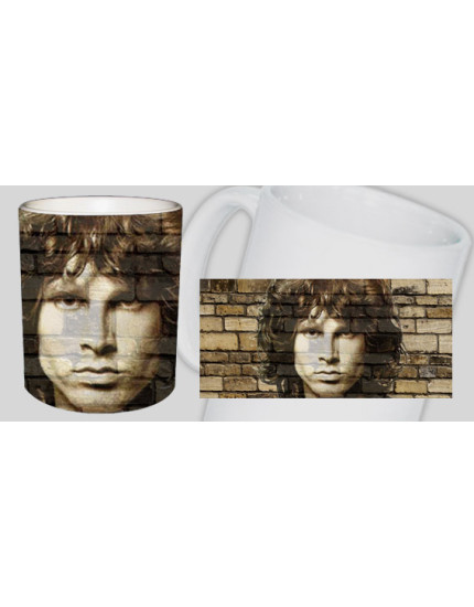 Jim Morrison - Wall hrnček obrázok 1