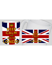 Keep Calm and Go to London hrnček