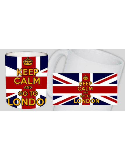 Keep Calm and Go to London hrnček obrázok 1