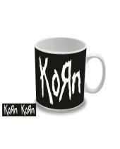 Korn - White Logo hrnček