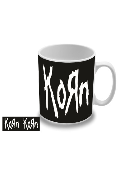 Korn - White Logo hrnček obrázok 1