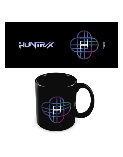 K-Pop Demon Hunters - Huntrix Black Logo hrnček obrázok 1
