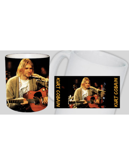 Kurt Cobain - Live hrnček obrázok 1