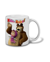 Máša a Medveď - motív 5 hrnček