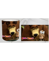 Máša a Medveď hrnček