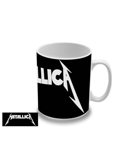 Metallica - Logo hrnček obrázok 1