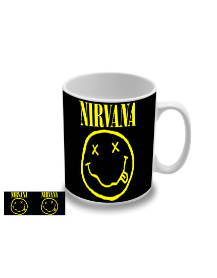 Nirvana - Smile hrnček obrázok 1