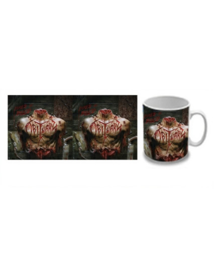 Obituary - Inked in Blood hrnček obrázok 1