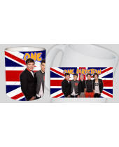 One Direction UK Flag hrnček