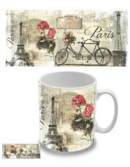 Paris - Vintage hrnček obrázok 1
