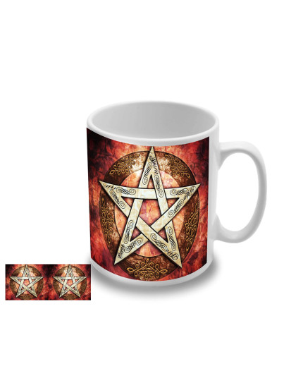 Pentagram - Relief Pentagram hrnček obrázok 1