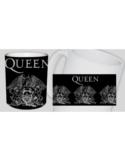 Queen - Logo Black hrnček obrázok 1