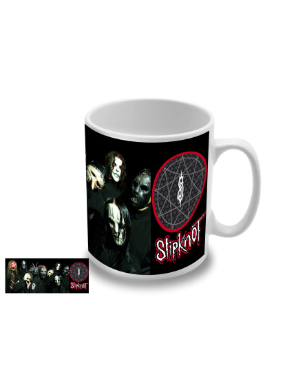 Slipknot - Band and Logo hrnček obrázok 1