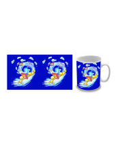 Wobbly Life - Blue Space hrnček